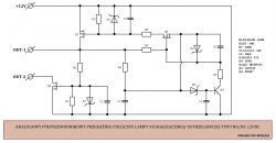 Przekaźnik cykliczny lampy sygnalizacyjnej 12V/ 2 X 60W