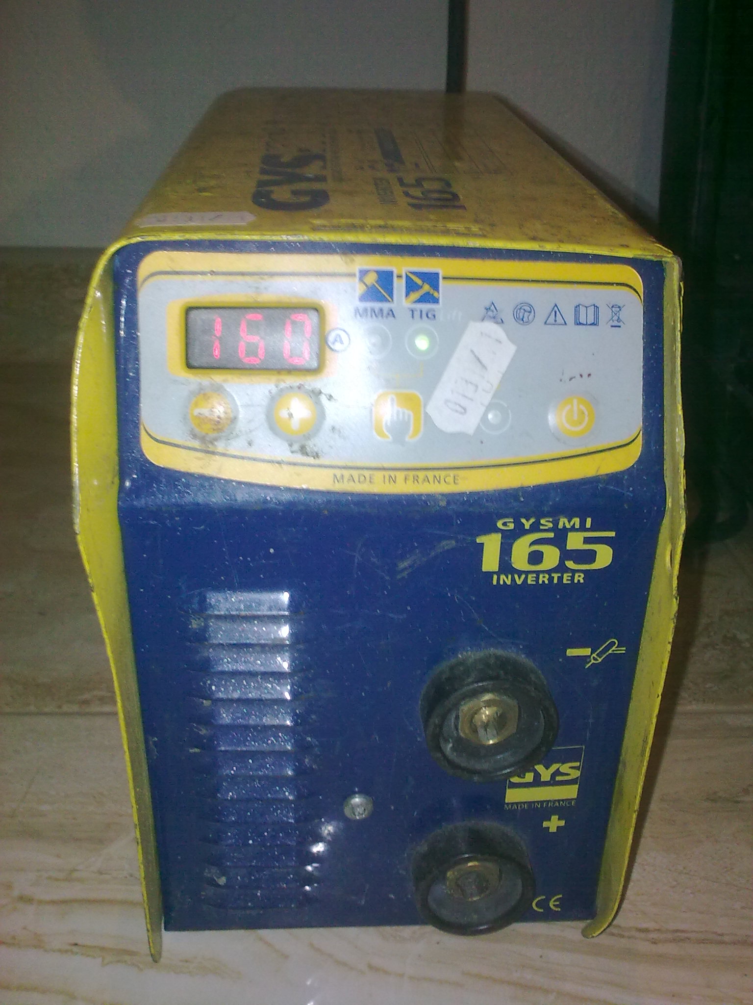 [Sprzedam] Spawarka inwertorowa GYSMI 165 uszkodzona