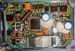 Sterownik Webasto z elementami elektronicznymi