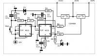 Schemat i wzór PCB dla włącznika on/off na przekaźniku RM85 12V do wzmacniacza