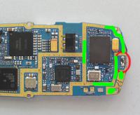 Nokia 3100 - jak naprawić brak pinów lutowniczych włącznika?