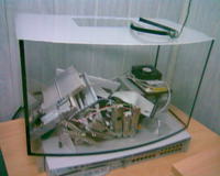 projekt komputera w akwarium