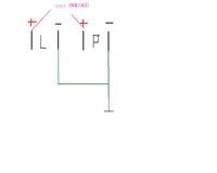 Mostkowanie wzmacniacza jak określić biegunowość ?