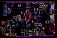 Płyta testowa ( uruchomieniowa ) arm at91sam7s