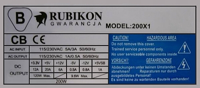 Rubikon 200X1 200W nie startuje, napięcia na TL494, brak transoptora