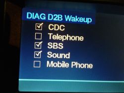 Mercedes w220.1999r D2B Instalacja światłowodowa /brak komunikacji/brak dźwięku