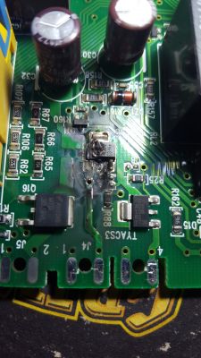AEG Electrolux L72850 - nominały komponentów R1, R2 i R9
