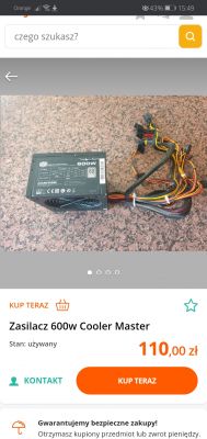 Czy karta i zasilacz pasują do HP Compaq 8200 Elite MT?