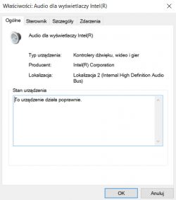 MSI GV62 8RD - Brak dźwięku w laptopie