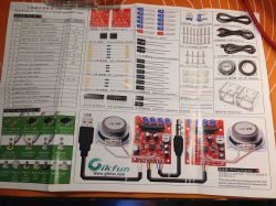 Recenzja zestawu DiY mini głośników aktywnych - zawartość, instrukcja i montaż