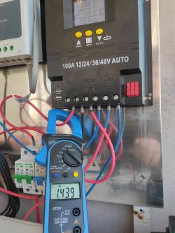 Tani strownik PWM solarny 100A - realna moc