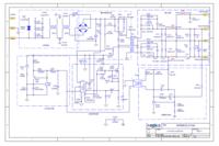 SCHNEIDER T990W - Monitor nie włącza się, spalony bezpiecznik F201, zwarty Q201
