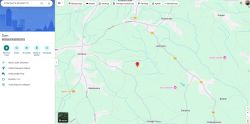 Zrzut ekranu Google Maps z pinezką lokalizacji w okolicy Jankówki i Gorzkowa.