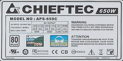 Chieftec model: APS-650C - Wymienione mosfety a wciąż robi zwarcie