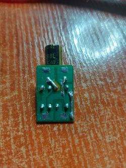 Płytka zasilania lampHJ1 305B - Podłączenie 230V