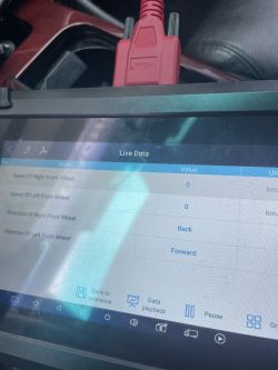 Lexus 450h 2007 - Piasta przednia prawa/lewa zmiana kierunku obrotów dla ABS