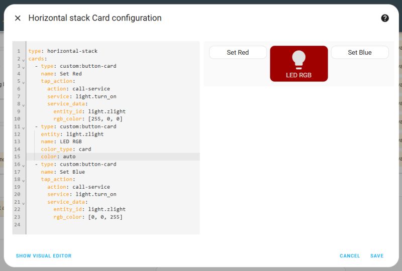 Home Assistant Community Store and Button-Card tutorial – custom buttons on the HA dashboard