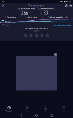 Dobór operatora dla lokalizacji 52.0475163438836, 23.134999055934546 z routerem b818