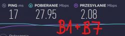 Huawei B818 + CyberTech antena zewnętrzna: Słaby sygnał na pasmach B3 i B1 - Orange