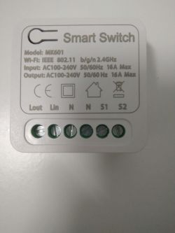 [BK7231N] 16A Mini Smart Switch from aliexpress - configuration