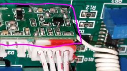 Podłączenie zamiennika pilota do maszyny KAM atmosphere KSM DMX 2000 - wymiana anteny KL320A