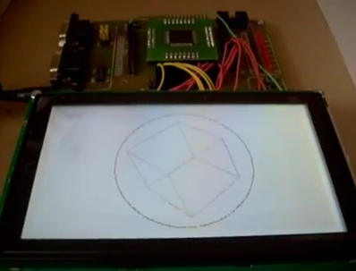 ATmega128 - wyświetlanie brył 3D ATmega128 - wyświetlanie brył 3D