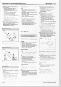 Seat Alhambra 1997 - Jak zaprogramować kluczyk po wymianie baterii?
