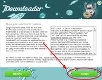 Instalator Jdownloader2 - przycisk akceptacji nie chce zadziałać