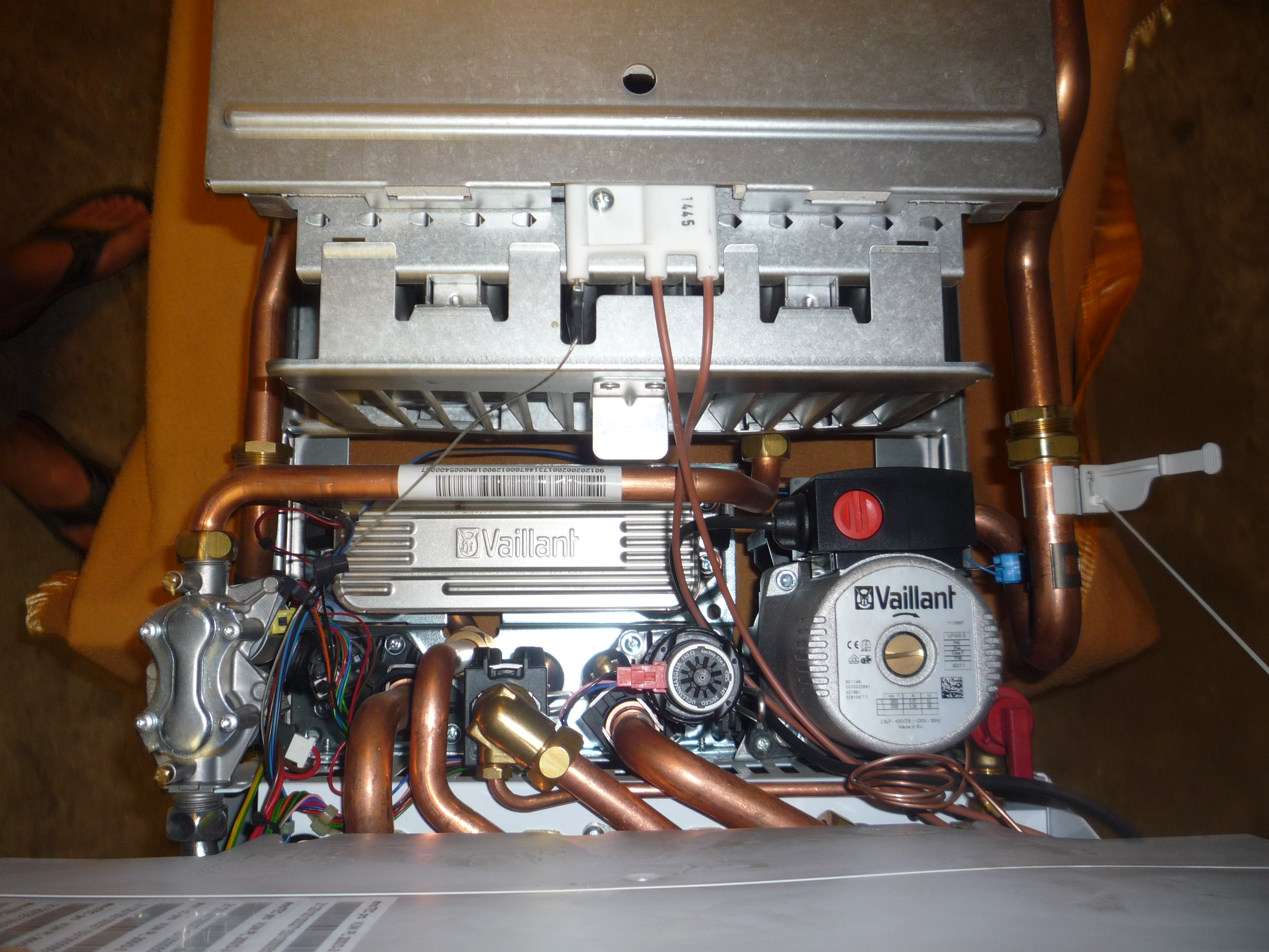 Vaillant B11BS - Identyfikacja niepodłączonych przewodów i rok ...