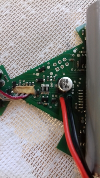 Karcher WV-Inserting a Li-Po charger module on the TP4056 chip