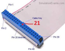 Dysk IDE Seagate ST320413A uszkodzony jeden pin Dysk IDE Seagate ST320413A uszkodzony jeden pin