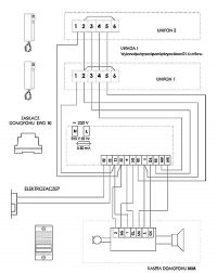 Instalacja domofonu analogowego elfon ( EWD 10, Wekta Tk6)