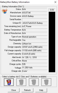 Asus A540L - Bateria laptopa nie ładuje się Asus A540L - Bateria laptopa nie ładuje się