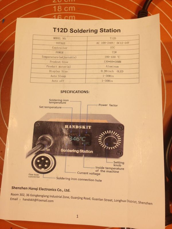 T 12 - moje pierwsze doświadczenia z tą stacją lutowniczą. Czy jest tak świetna jak głosi fama?