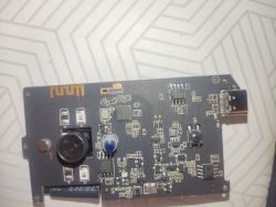 XR872 PCB with electronic components and USB-C connector