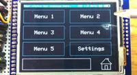 Oprogramowanie interfejsu menu JOS dla platformy Arduino z TFT LCD