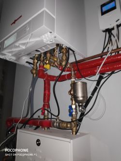 Viessmann Vitodens 100-W - wysokie ciśnienie na piecu