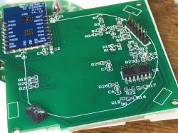 AVATTO TS02-EU-W3 Circuit Board Circuit board with a module and electronic components.