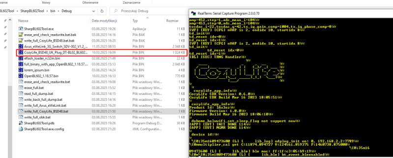 Screenshot showing cozylife 1MB running on a 2MB mainboard.