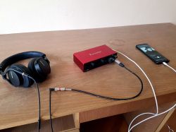 Sony MDR-1AM2 - Dźwięk w przeciwfazie przy podłączeniu jackiem 6,3 mm