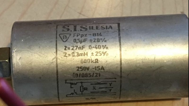 The most shot-put components - a few words about noise filters and RIFA capacitors