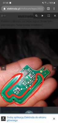 Citroen C3 - słaby sygnał pilota, działa tylko przy stacyjce, nowa bateria