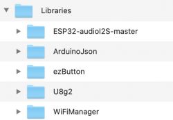 Screenshot of a folder containing programming libraries.