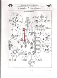 Massey ferguson 3070 skacze hydralika przy podnoszeniu