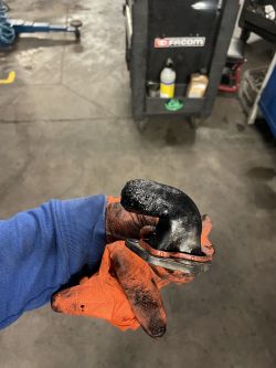 W212 3.0 V6 CDI - Czujnik temperatury na wlocie turbosprężarki / EGR