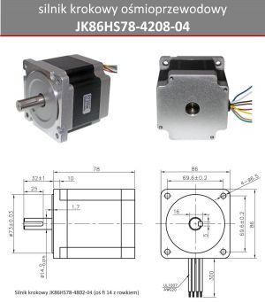 Stepper motor and its control, direction, speed.