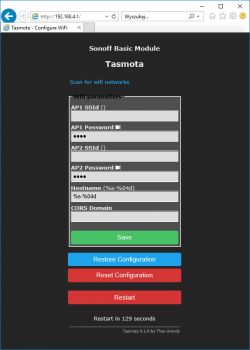 ESP8266 and Tasmota - controlling the WiFi relay step by step ESP8266 and Tasmota - controlling the WiFi relay step by step