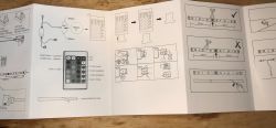 RGB LED Strip Set Manual Instruction manual for an RGB LED strip set with remote and controller.