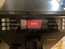 Ekspres Philips Seaco HD8834 - błąd po wymianie młynka
