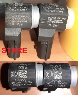 Hyunday i40 CW 1.7 CRDI 100KW - Problem z nowymi czujnikami cofania PDC